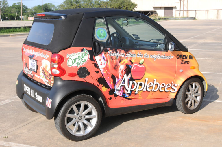 Vehicle Wrap – Car Wrap of Applebees – Colorit Graphics – Graphic ...