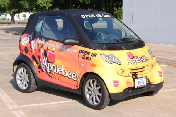 Vehicle Wrap – Car Wrap of Applebees