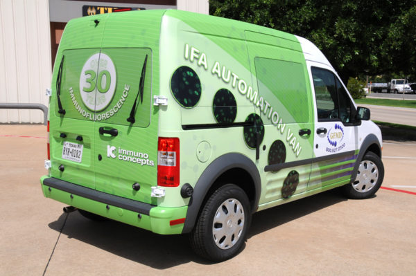 Vehicle Wrap – Delivery Van Wrap of GFMD