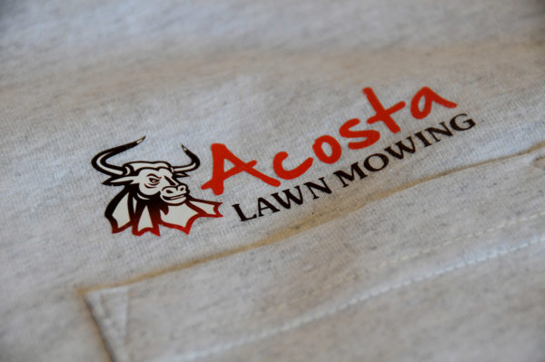 Portfolio – Tshirt Printing of Acosta Lawn Mowing
